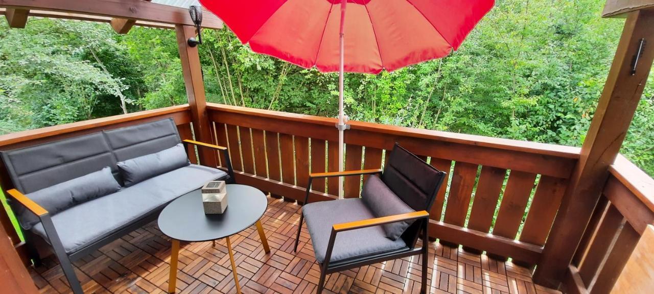 Ferienwohnung Wildgatter Grafenwiesen Luaran gambar