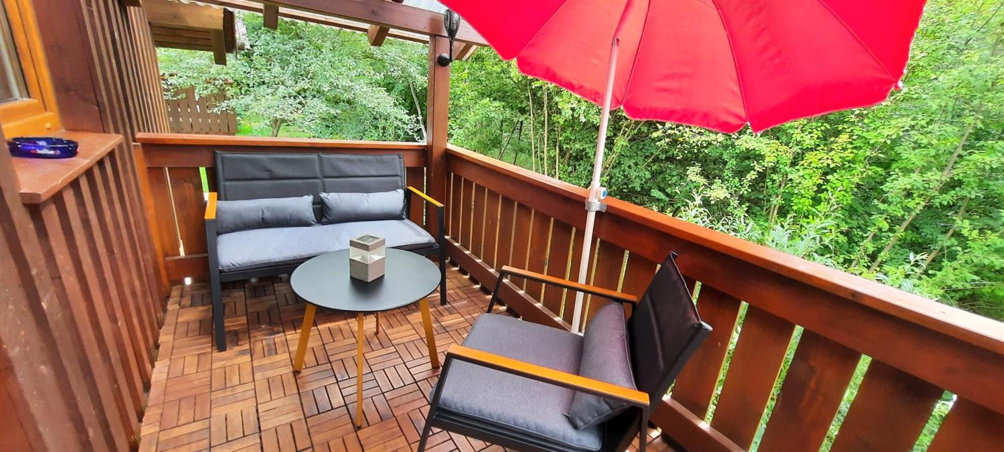 Ferienwohnung Wildgatter Grafenwiesen Luaran gambar